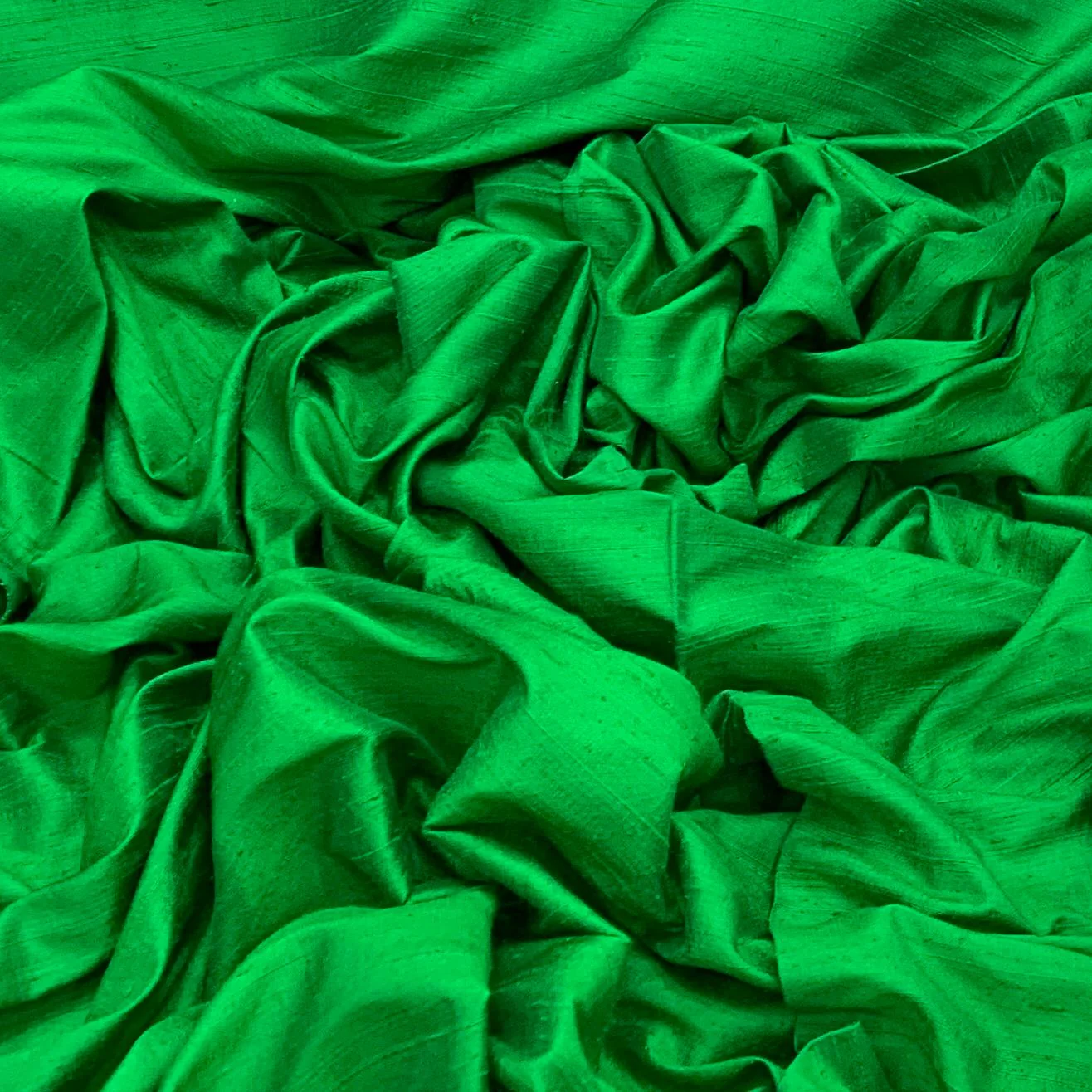 Raw Silk Emerald